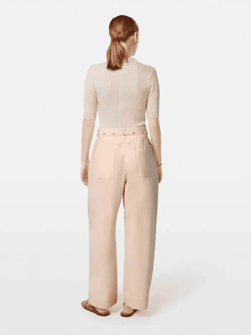 Scotch & Soda U9A00669T, Rib polo neck short sleeve pullover - Image 3