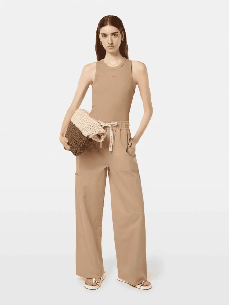 Scotch & Soda Noa Cargo Pants, Soft caramel - Image 2