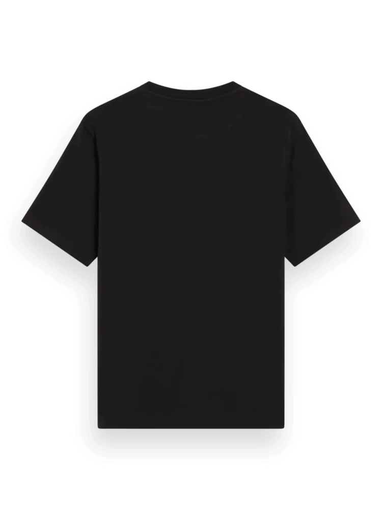 Scotch & Soda 179191 Logo T-Shirt, Black - Image 3
