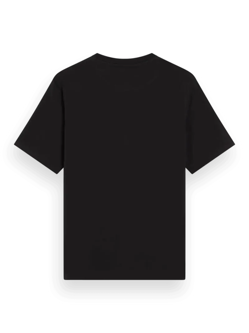 Scotch & Soda 179191 Logo T-Shirt, Black - Image 3