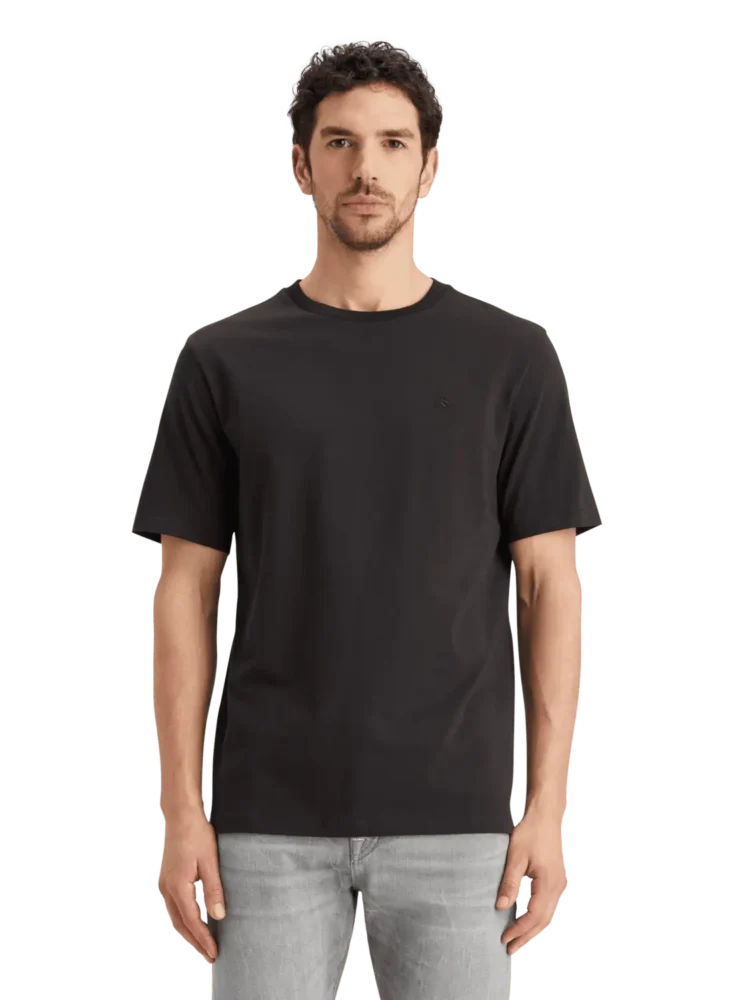 Scotch & Soda 179191 Logo T-Shirt, Black