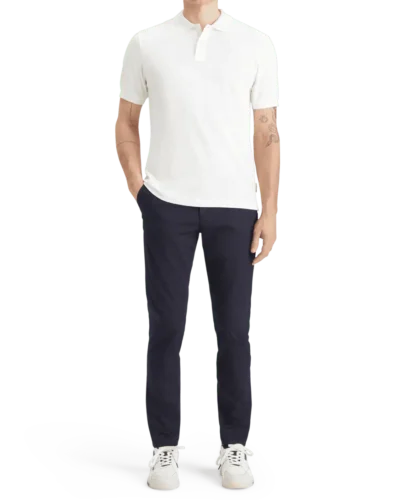 Scotch & Soda 179201 Logo Pique polo, White