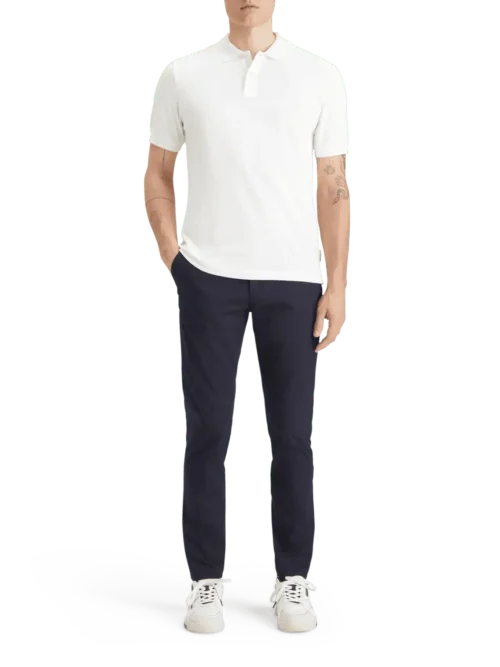Scotch & Soda 179201 Logo Pique polo, White
