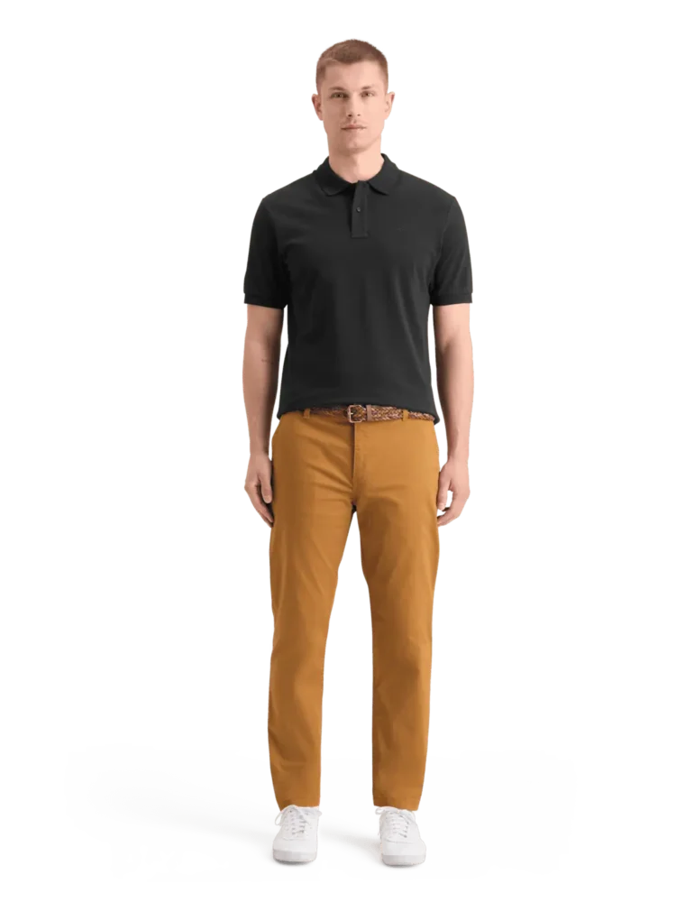 Scotch & Soda 179201 Logo Pique polo, Black - Image 2
