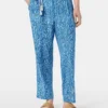 Scotch & Soda 179984 Printed wide fit linen/viscose-blend jogger