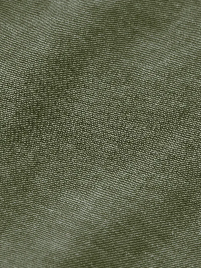 Scotch & Soda 179999 Fave Cotton/Linen Bermuda,Army - Image 4