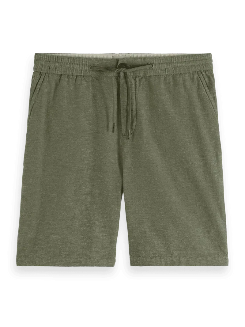 Scotch & Soda 179999 Fave Cotton/Linen Bermuda,Army - Image 3