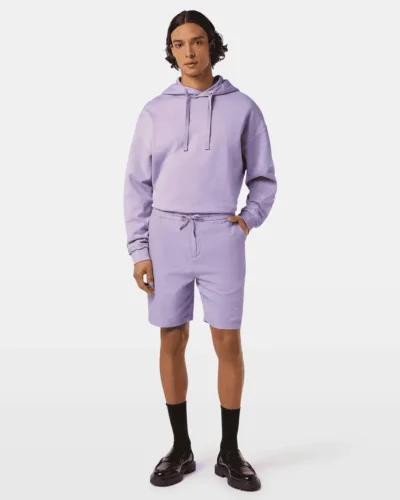 Alternative view of Scotch & Soda 179999 Fave Cotton/Linen Bermuda, Lavender