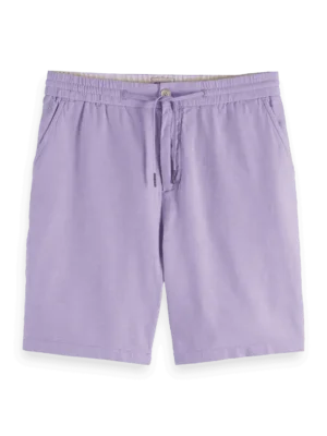 Scotch & Soda 179999 Fave Cotton/Linen Bermuda, Lavender image1