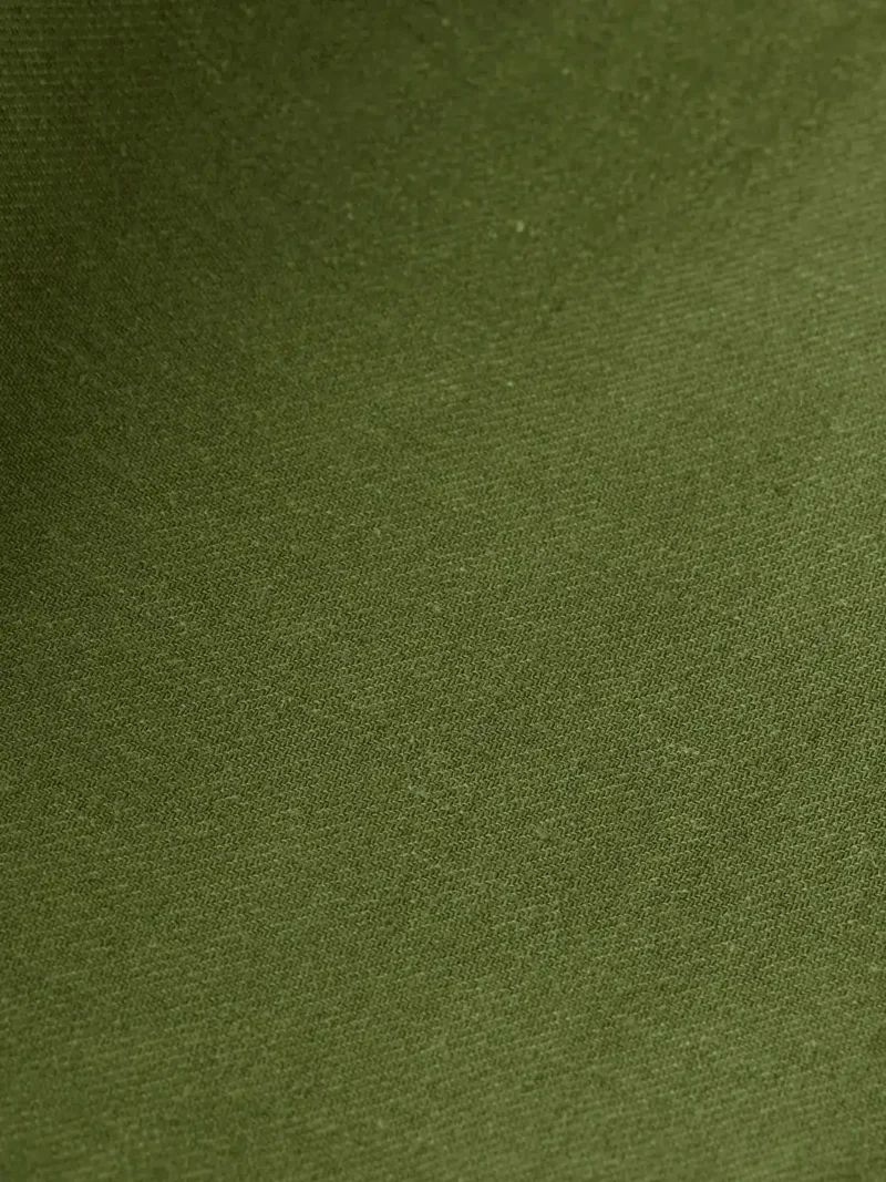 Scotch & Soda 180003 Cotton-linen relaxed fit cargo short Army - Image 3