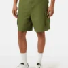 Scotch & Soda 180003 Cotton-linen relaxed fit cargo short Army
