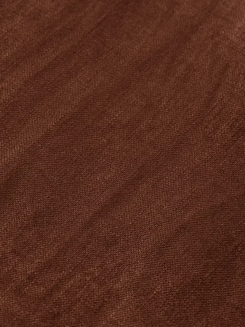 Scotch & Soda 180016 Regular fit 100% linen shirt, Cold brew - Image 4