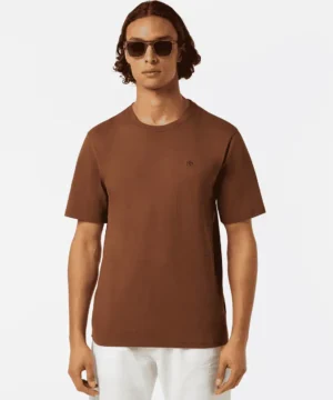 Scotch & Soda 180038 Regular fit logo T-shirt, Cold brew