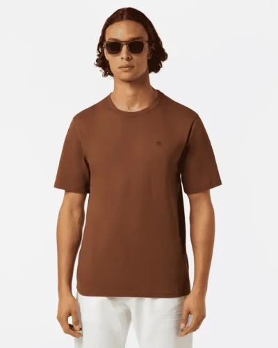 Scotch & Soda 180038 Regular fit logo T-shirt, Cold brew