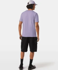 Alternative view of Scotch & Soda 180038 Regular fit logo T-shirt, Bright Lavender