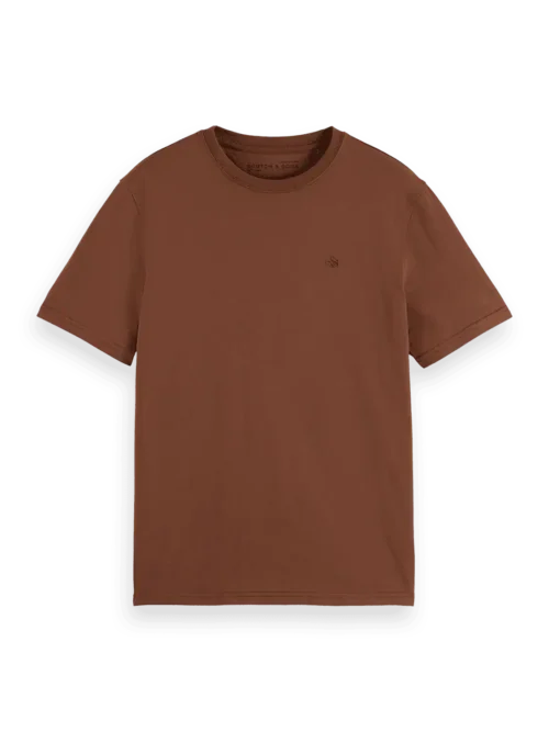 Scotch & Soda 180038 Regular fit logo T-shirt, Cold brew image3