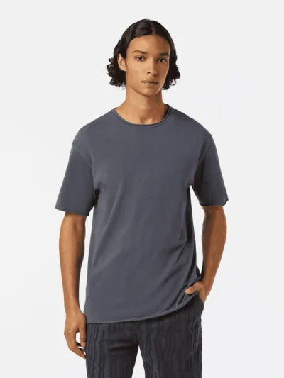 Scotch & Soda 180042 Relaxed fit raw edge T-shirt, Washed black