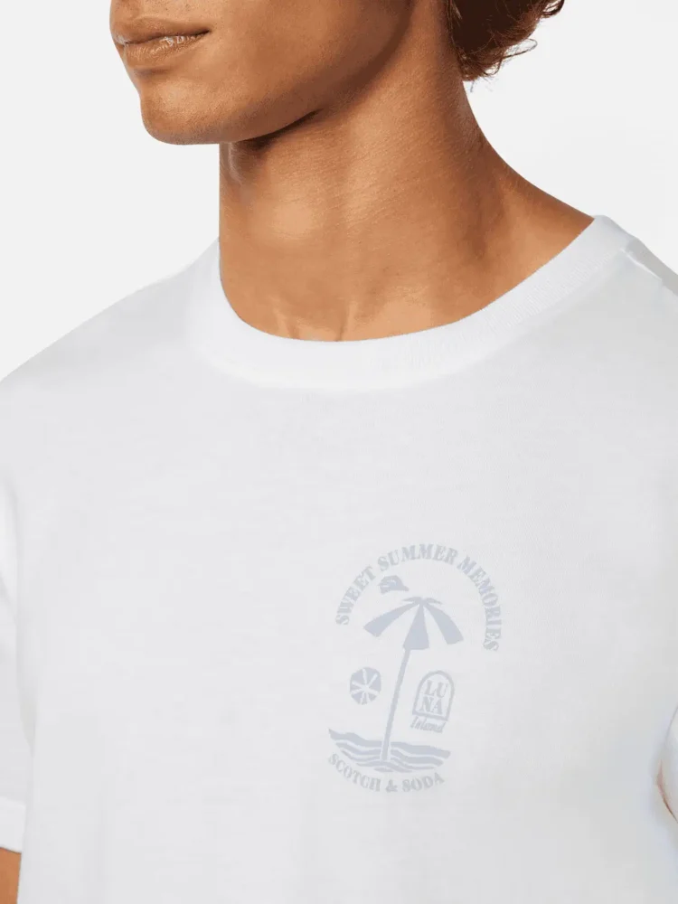 Scotch & Soda Regular fit left chest logo T-shirt - Image 6