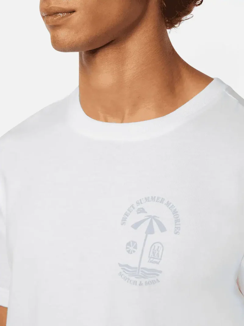 Scotch & Soda180047  Regular fit left chest logo T-shirt - Image 6