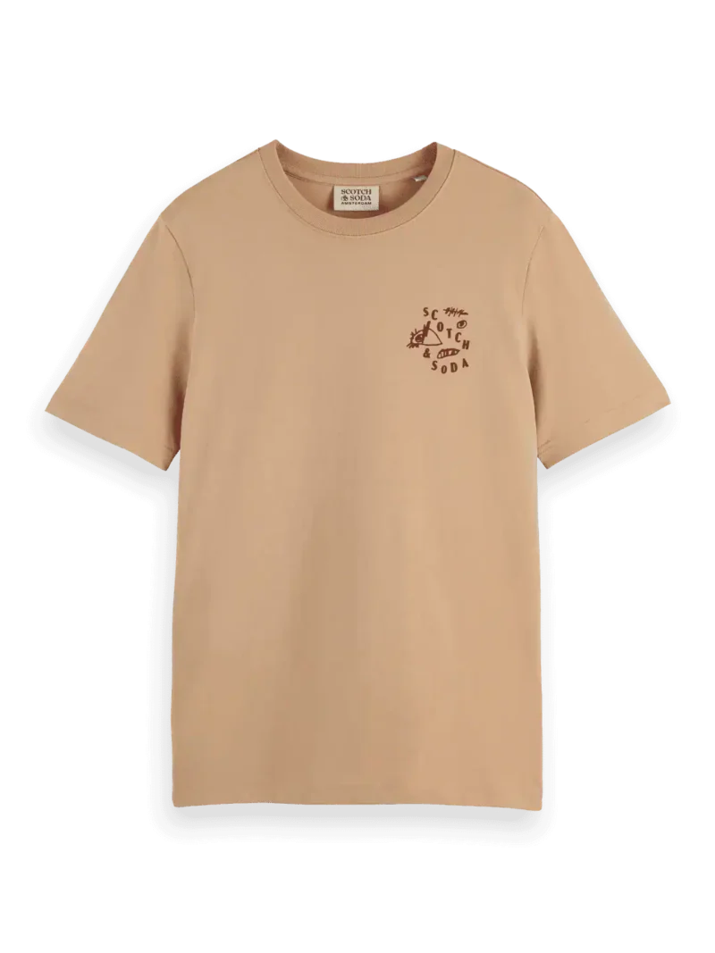 Scotch & Soda 180047 Regular fit left chest logo T-shirt - Image 5