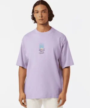 Scotch & Soda 180048 Loose Fit Front Printed Artwork T-Shirt