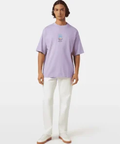 Alternative view of Scotch & Soda 180048 Loose Fit Front Printed Artwork T-Shirt