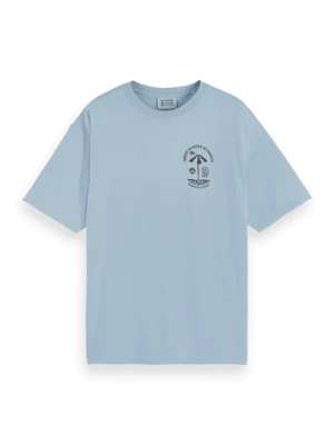 Scotch & Soda 180049 Regular-Fit Printed Artwork T-Shirt image1