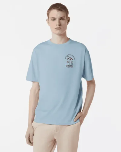 Scotch & Soda 180049 Regular-Fit Printed Artwork T-Shirt