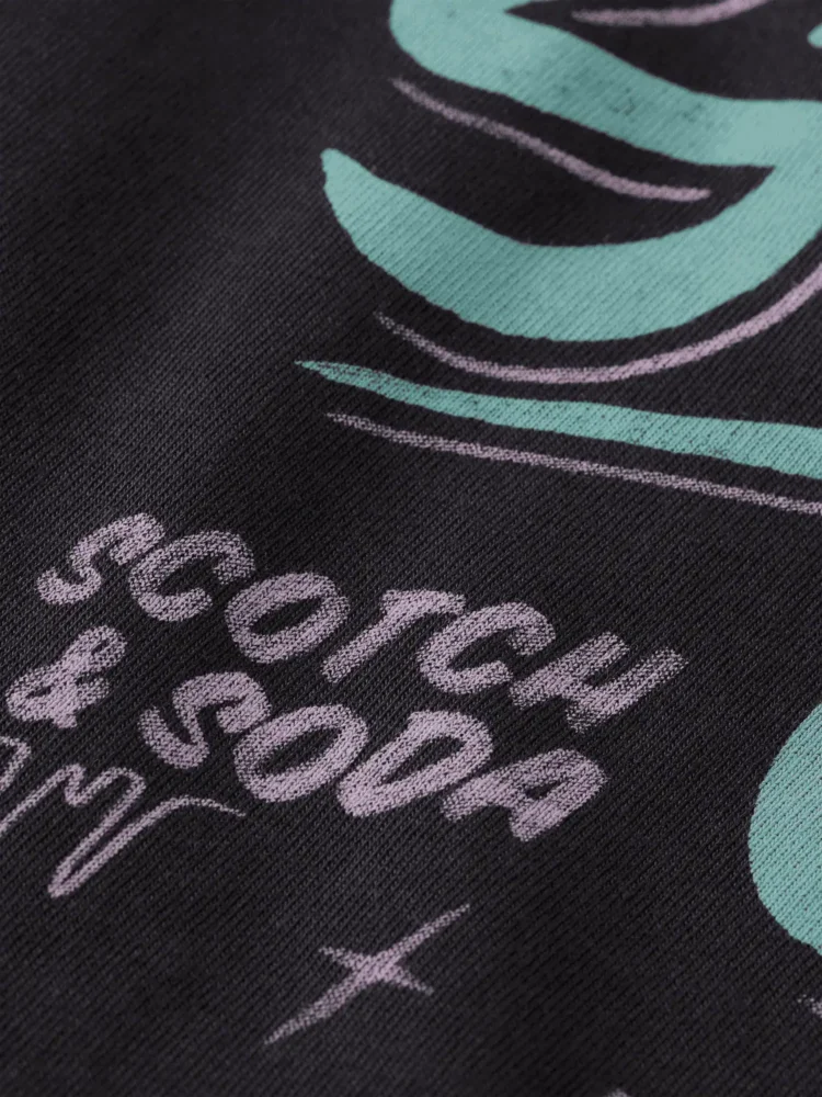Scotch & Soda Relaxed-Fit Printed Artwork T-Shirt - Image 4