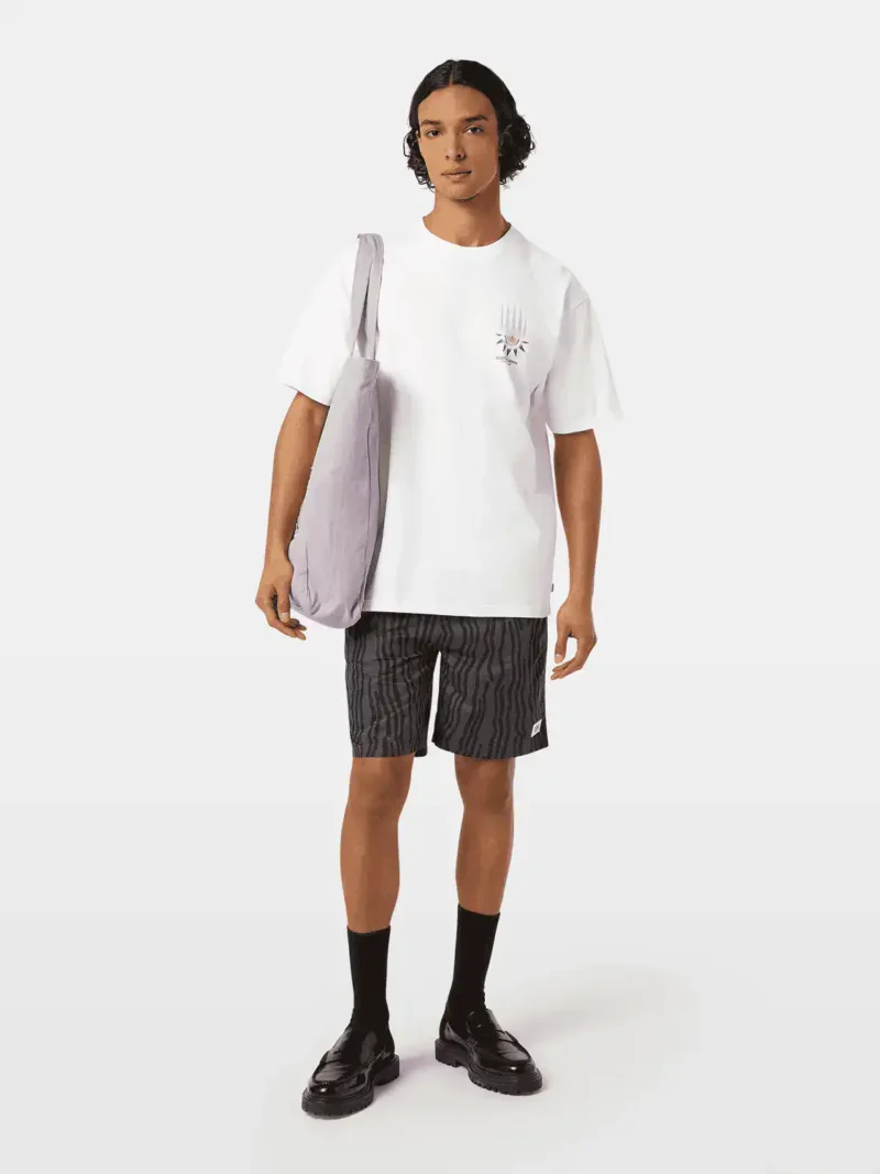 Scotch & Soda 180050 Relaxed-Fit Printed Artwork T-Shirt - Image 3