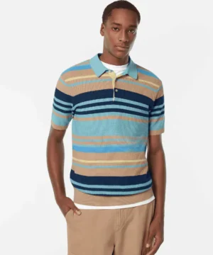 Scotch & Soda 180103 Structured Knit Regular Fit Polo