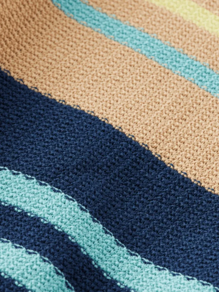 Scotch & Soda Structured Knit Regular Fit Polo - Image 4