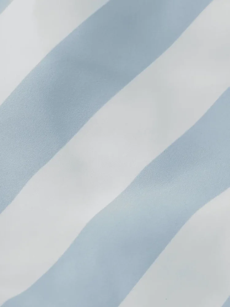 Scotch & Soda Striped Mid-Length Swimshort, Sky Blue Stripe - Image 5