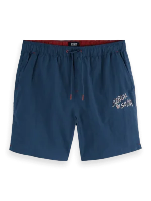 Alternative view of Scotch & Soda 180385 Placement Printed  Mid-Length Swimshort