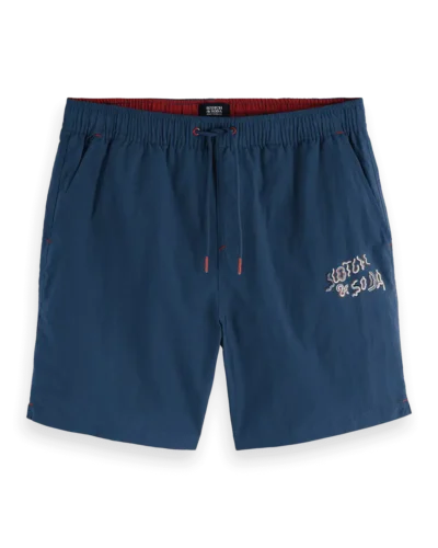 Alternative view of Scotch & Soda 180385 Placement Printed  Mid-Length Swimshort