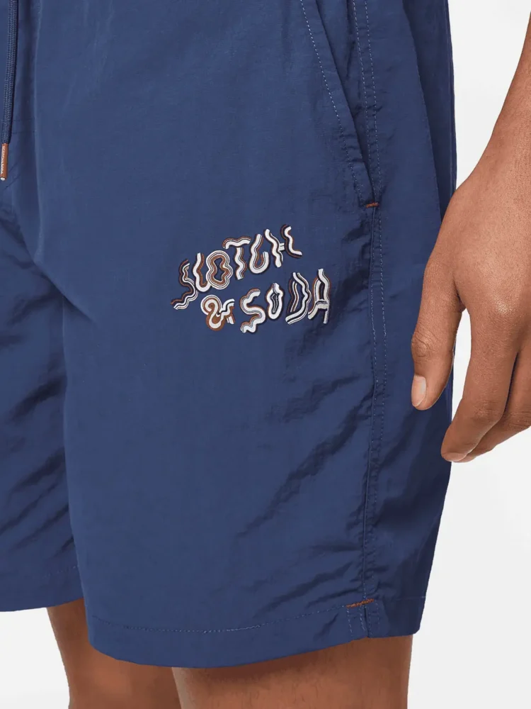 Scotch & Soda Placement Printed  Mid-Length Swimshort - Image 5