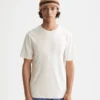 Scotch & Soda 181288 Essentials Logo T-Shirt, Eggnog