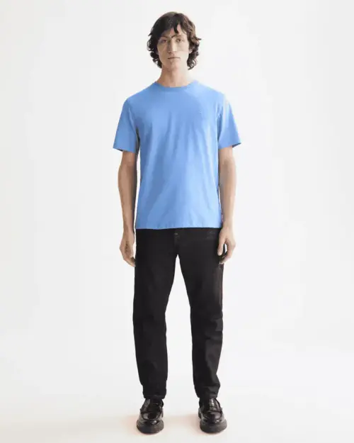 Alternative view of Scotch & Soda 181288 Essentials Logo T-Shirt Blue Bonnet