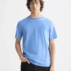 Scotch & Soda 181288 Essentials Logo T-Shirt, Blue Bonnet