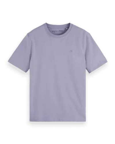Alternative view of Scotch & Soda 181288 Essentials Logo T-Shirt, Lavender