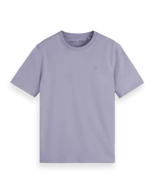 Alternative view of Scotch & Soda 181288 Essentials Logo T-Shirt Lavender