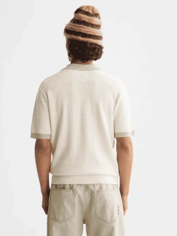 Scotch & Soda Structured  Knitted Polo - Image 2