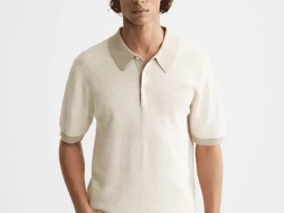 Scotch & Soda Structured  Knitted Polo