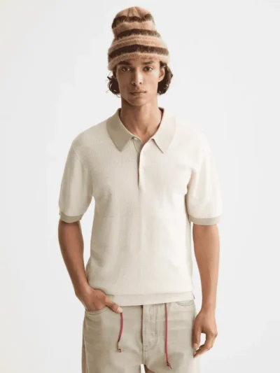 Scotch & Soda Structured  Knitted Polo