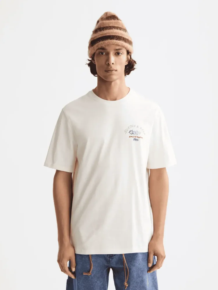 Scotch & Soda Graphic T-Shirt - Image 4