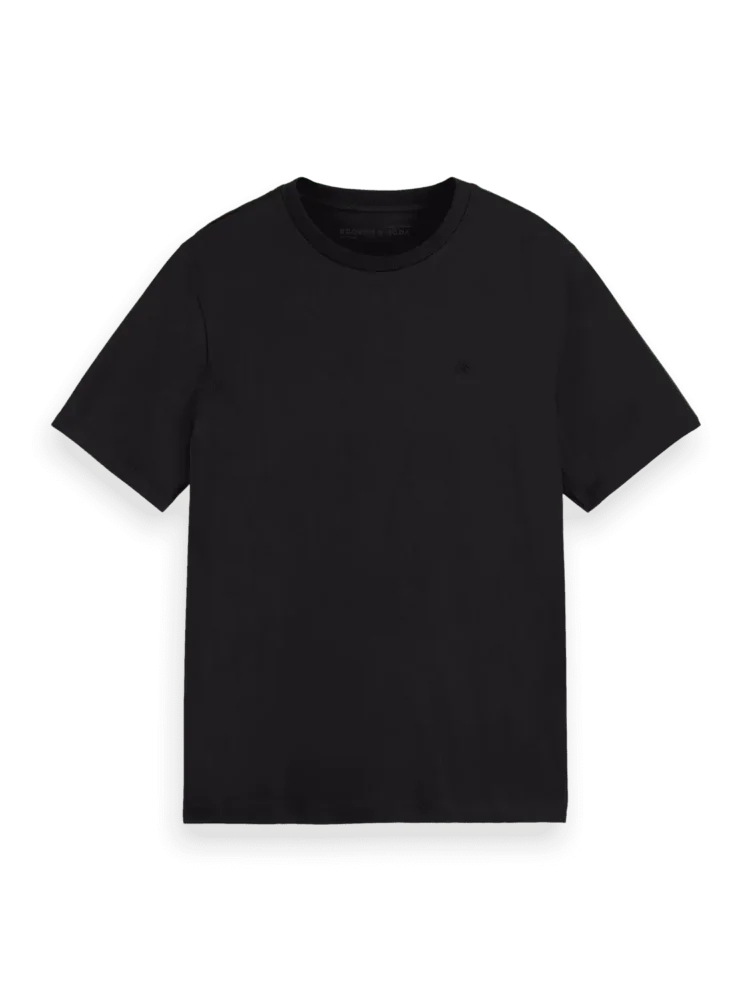 Scotch & Soda 179191 Logo T-Shirt, Black - Image 5