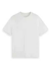 Alternative view of Scotch & Soda 179191 Logo T-Shirt, White