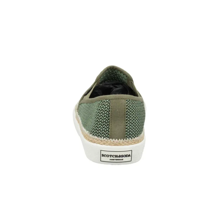 Scotch & Soda Izomi Slip on Sneakers, Army - Image 4