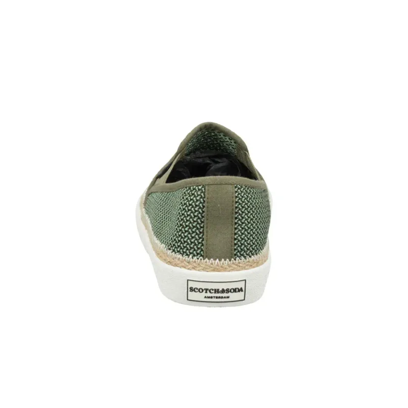 Scotch & Soda Izomi Slip on Sneakers, Army - Image 4