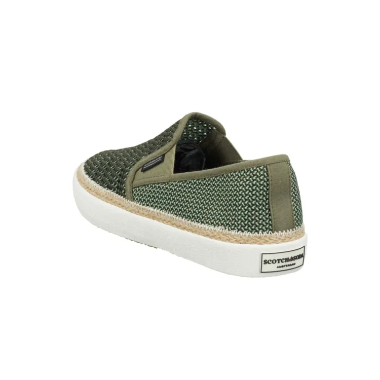 Scotch & Soda Izomi Slip on Sneakers, Army - Image 5